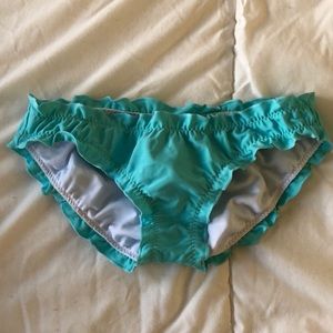 Turquoise bikini bottoms